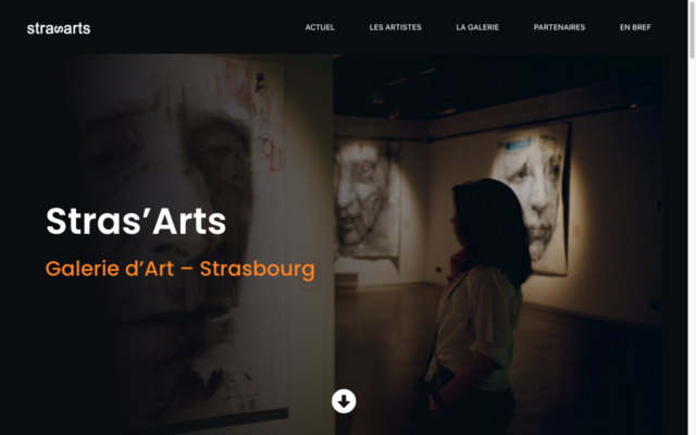 site web galerie d'Art à Strasbourg